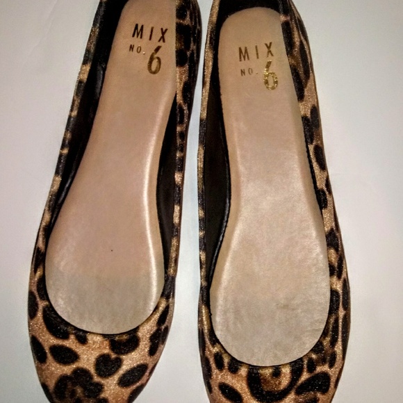 Mix No. 6 Danzey Velvet Leopard Print Flats - Picture 3 of 6